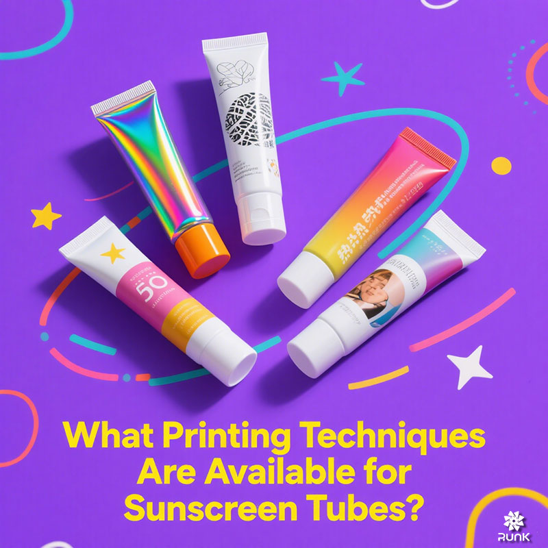What Printing Techniques Are Available for Sunscreen Tubes?