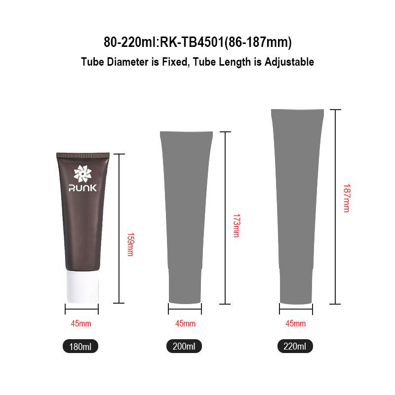 45ml face cleanser tube