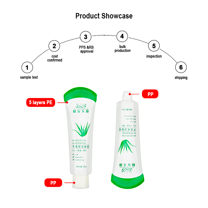 Factory custom cosmetic tube