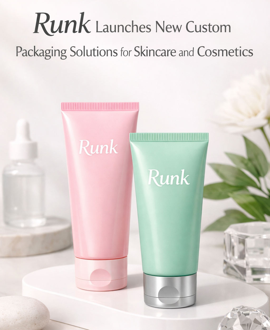 Runk Launches New Custom Packaging Solutions for Skincare and Cosmetics
