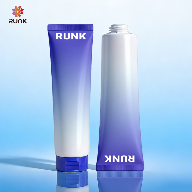 Large capacity cosmetic tube