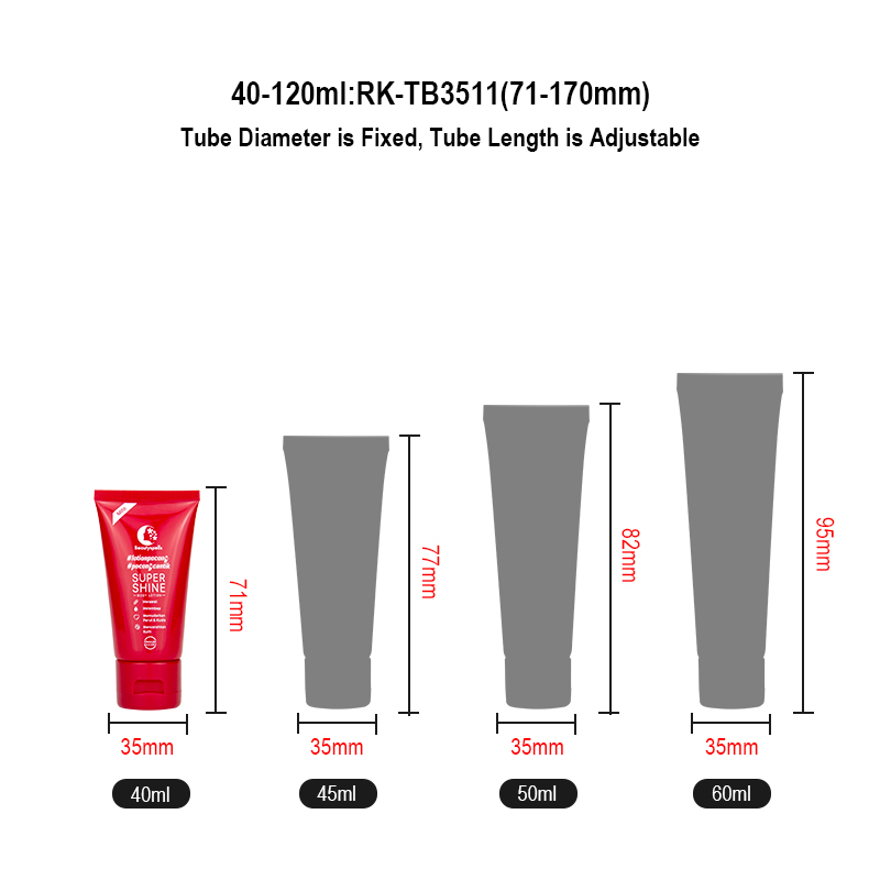  40ml face wash tube