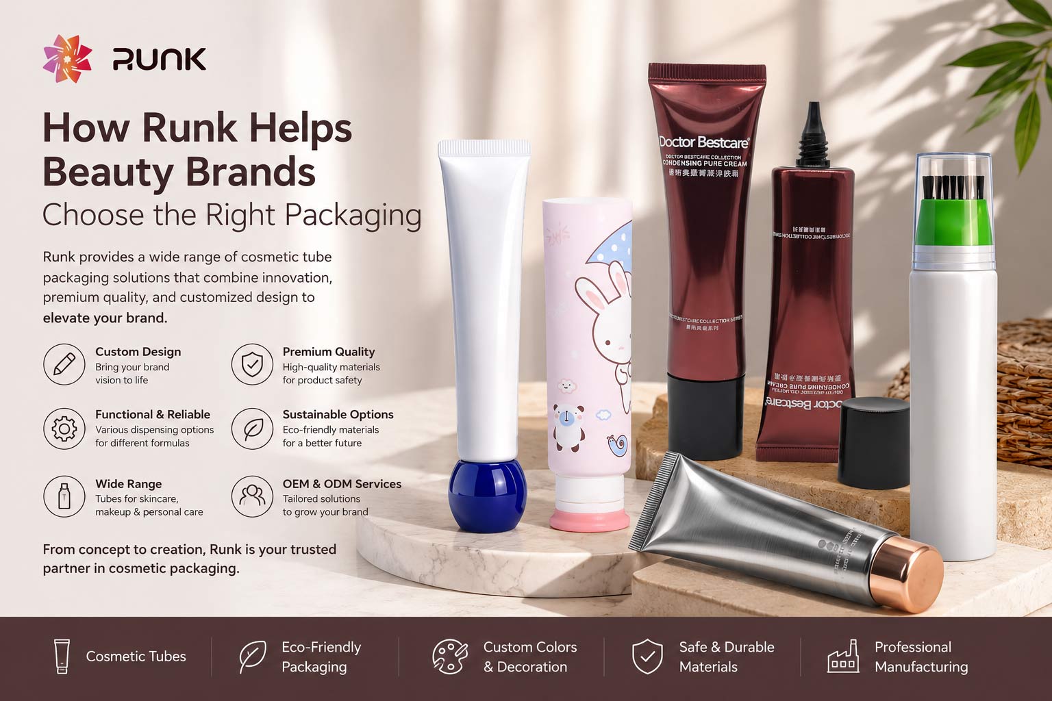 How Runk Helps Beauty Brands Choose the Right Packaging