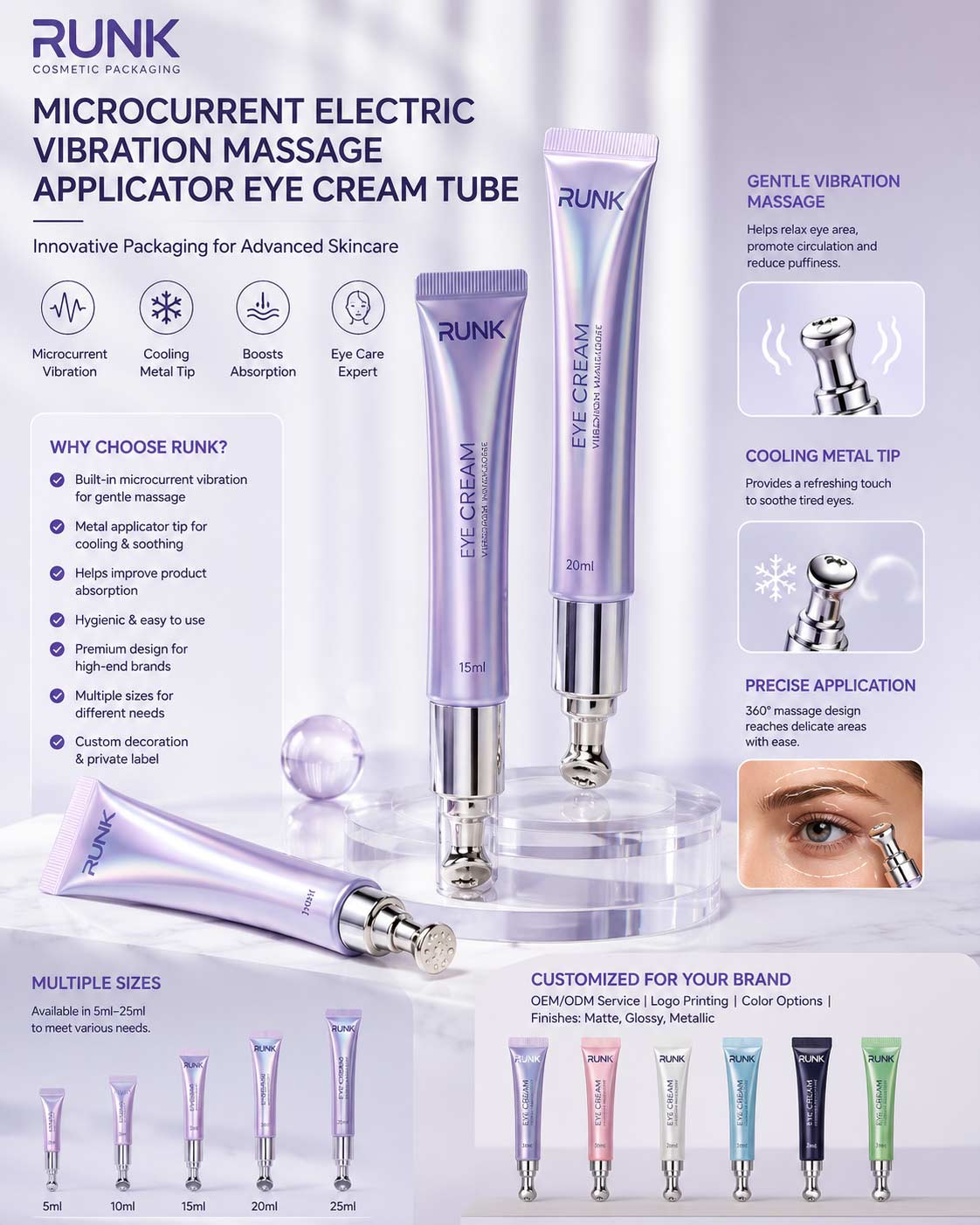 portable eye care packaging tube portable eye care packaging tube