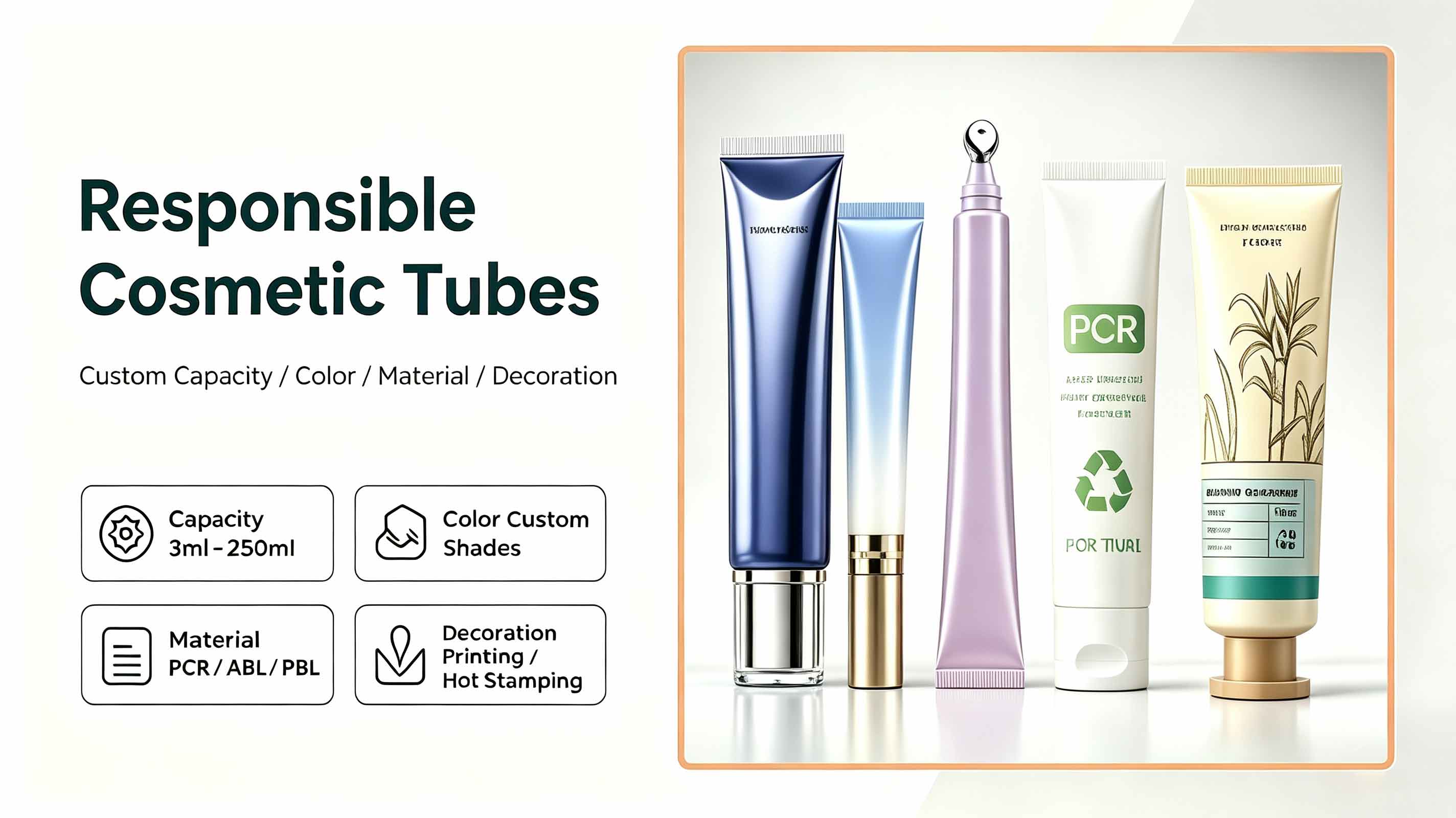 Innovating Responsible Cosmetic Packaging Tube for the Beauty Industry