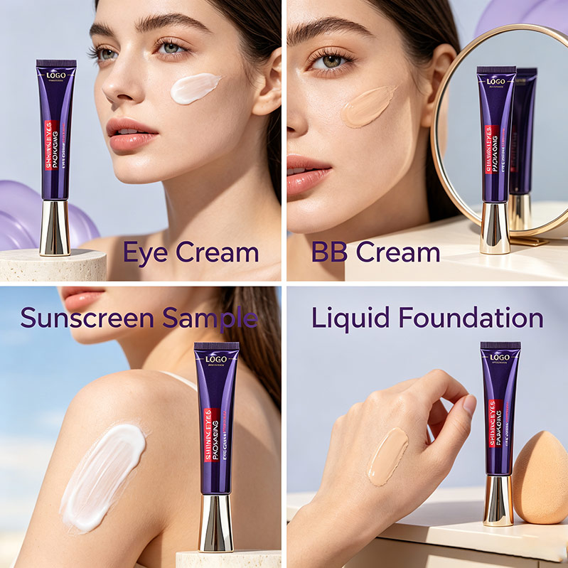 custom eye cream packaging tube