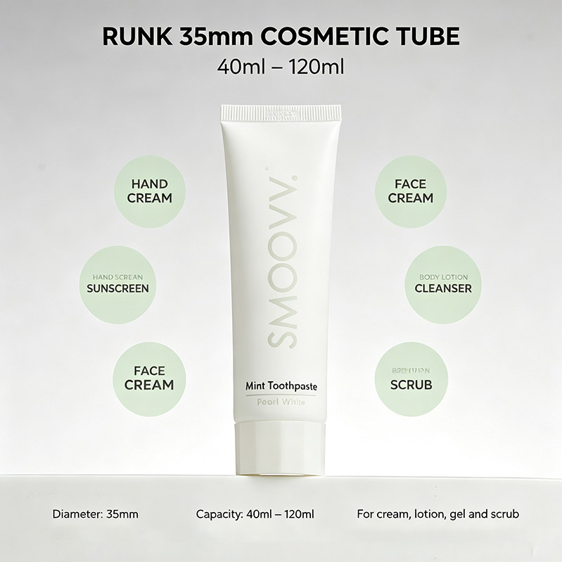 Facial Cleanser Packaging Tube